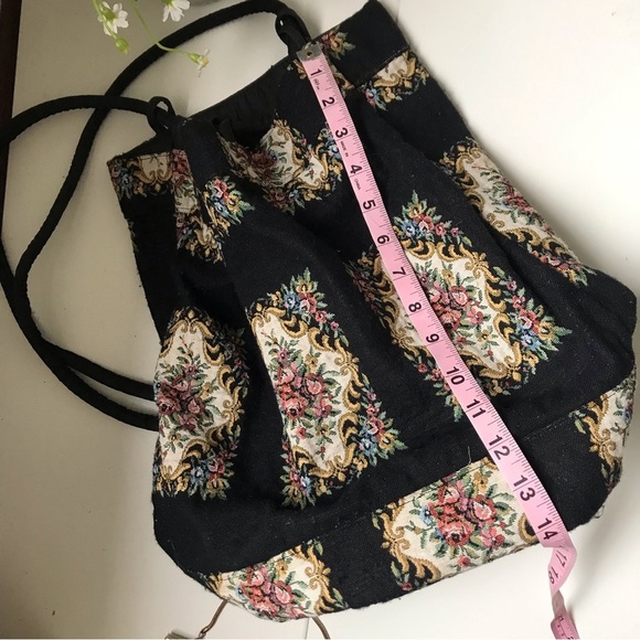 KENNETH COLE RARE Set of Women’s Embroidered Floral Canvas Backpack + Wallet M - Picture 5 of 12
